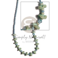 pastel blue coco Pokalet with pastel green