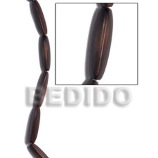 40x11mm elongated 3 sided camagong tiger ebony