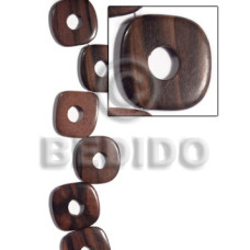 35mmx35mmx5mm uneven square with round edges camagong