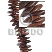 30mmx8mmx11mm petals camagong tiger ebony hardwood