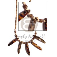 2 3 coco heishe tiger with cowrie shell
