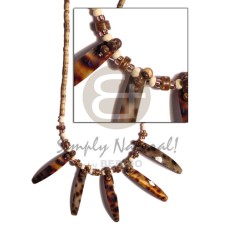2 3 coco heishe tiger with cowrie shell