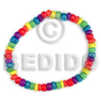 multicolored elastic coco pklt.