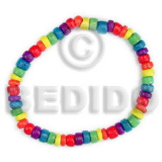 multicolored elastic coco pklt.