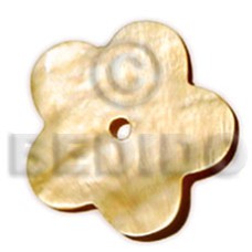 scallop mother of pearl shell (MOP) 40 mm