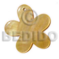 mother of pearl shell (MOP) flower 25 mm