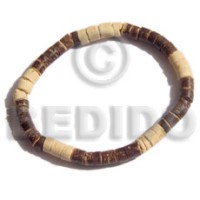 4 5mm coco heishe nat brown bleach alternate