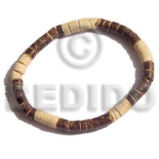 4 5mm coco heishe nat brown bleach alternate