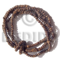 5 rows 2 3m nat brown coco pklt  elastic