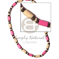 bleach pink wood tube with 4 5mm blk .bleach coco