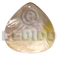 mother of pearl shell (MOP) teardrop 60mmx60mm