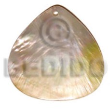 mother of pearl shell (MOP) teardrop 60mmx60mm