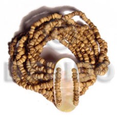 10 layers elastic 2 3mm coco Pokalet. tiger