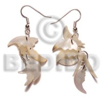 dangling 17mmx8mm hammershell 7pcs. quarter moon