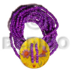 10 layers elastic violet 2 3mm coco