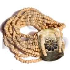 10 layers elastic natural white 2 3mm
