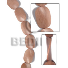 30mmx40mmx6mm rosewood twisted  10 pcs