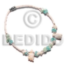 fetish luhuanus turtle with shells and white