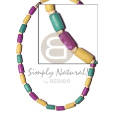 lavender yellowithgreen wood tube with black coco Pokalet