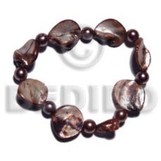  4 pcs. 32mmx25mm resin clam