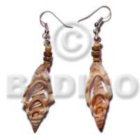 dangling tiger vertagus with 4 5mm coco Pokalet.