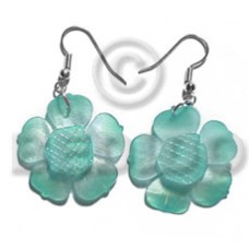 dangling graduated aqua blue 30mm hammershell