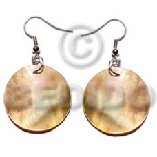 dangling 20mmx20mm round brownlip