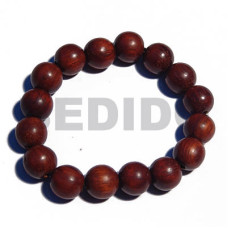 beach bum series  elastic hardwood beads  round bayong 10mm