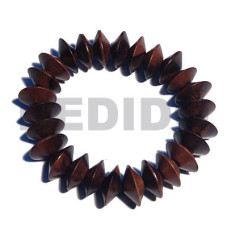 beach bum series  elastic hardwood beads  saucer camagong ti