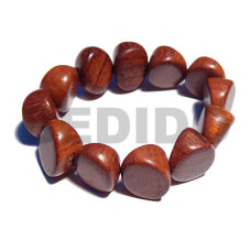 beach bum series  elastic hardwood beads  bayong slice melon