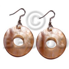 dangling 35mm ring hammershell  orange