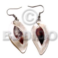 dangling 38mmx28mm teardrop hammershell with skin
