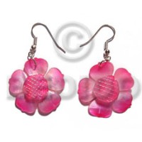 dangling 30mm in graduated fuschia pink