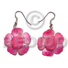 dangling 30mm in graduated fuschia pink