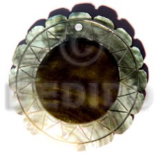 40mm blacklip flower wheel withskin