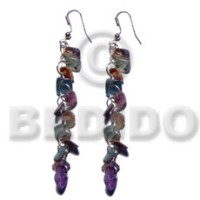 dangling rainbow hammershell square cut