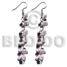 dangling white clam