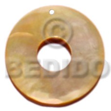 30mm mother of pearl shell (MOP) ring with 15mm hole