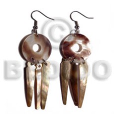 dangling 25mm ring hammershell with skin and