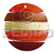 segmented kabibe shell circle 55mmm diameter 2