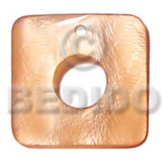 40mmx40mm square orange hammershell with