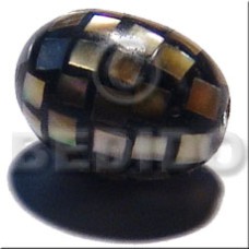 25mmx20mm egg brownlip blocking in laminated