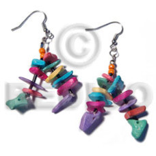 dangling multicolored coco nuggets