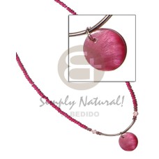 2 3 pink coco Pokalet with metal tube