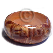 laminated banana bark wooden bangle height =33mm thickness=12mm inne