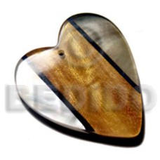 60mmx50mm  7mm thickness  heart kabibe 