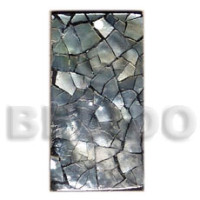 flat 30mmx15mm rectangle with laminated