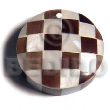 round dome with flat sides checkered
