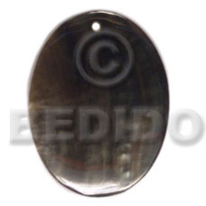 40mmx30mm blacklip oval