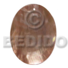 40mmx30mm brownlip oval